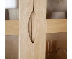 Rowico Home Filippa Vitrinskåp Ek 185cm