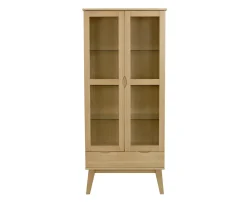 Rowico Home Filippa Vitrinskåp Ek 185cm
