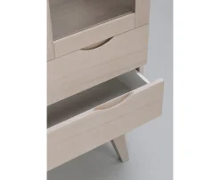 Rowico Home Filippa Vitrinskåp Vitpigmenterad 140cm