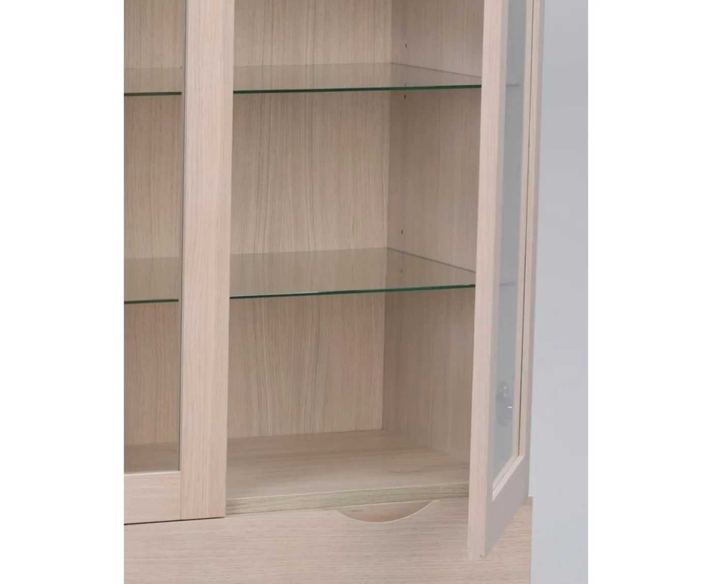 Rowico Home Filippa Vitrinskåp Vitpigmenterad 140cm