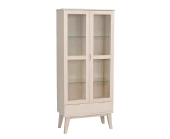 Rowico Home Filippa Vitrinskåp Vitpigmenterad 185cm