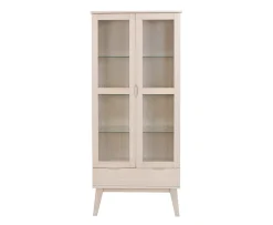 Rowico Home Filippa Vitrinskåp Vitpigmenterad 185cm