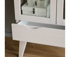 Rowico Home Filippa Vitrinskåp Vitpigmenterad 185cm