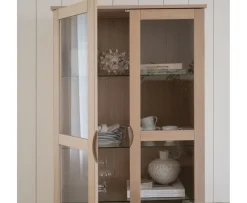 Rowico Home Filippa Vitrinskåp Vitpigmenterad 185cm
