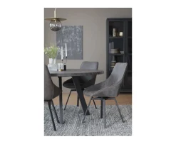 Rowico Home Fred Matbord Mörkbrun Ø160