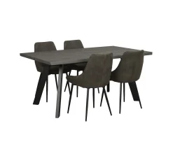 Rowico Home Fred Matbord Mörkbrun 170cm