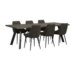 Rowico Home Fred Matbord Mörkbrun 240cm