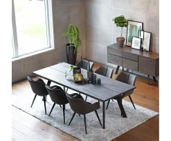 Rowico Home Fred Matbord Mörkbrun 240cm