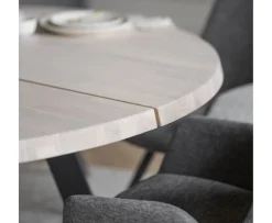 Rowico Home Fred Matbord Vitpigmenterad Ø160