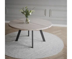 Rowico Home Fred Matbord Vitpigmenterad Ø160