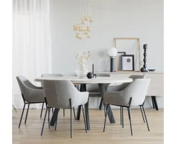Rowico Home Fred Matbord Vitpigmenterad Ø160