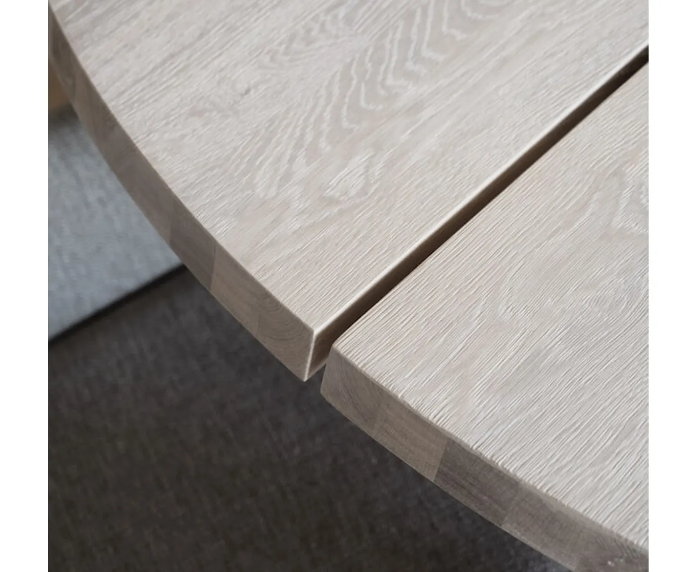 Rowico Home Fred Matbord Vitpigmenterad Ø160