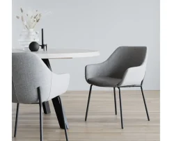 Rowico Home Fred Matbord Vitpigmenterad Ø160