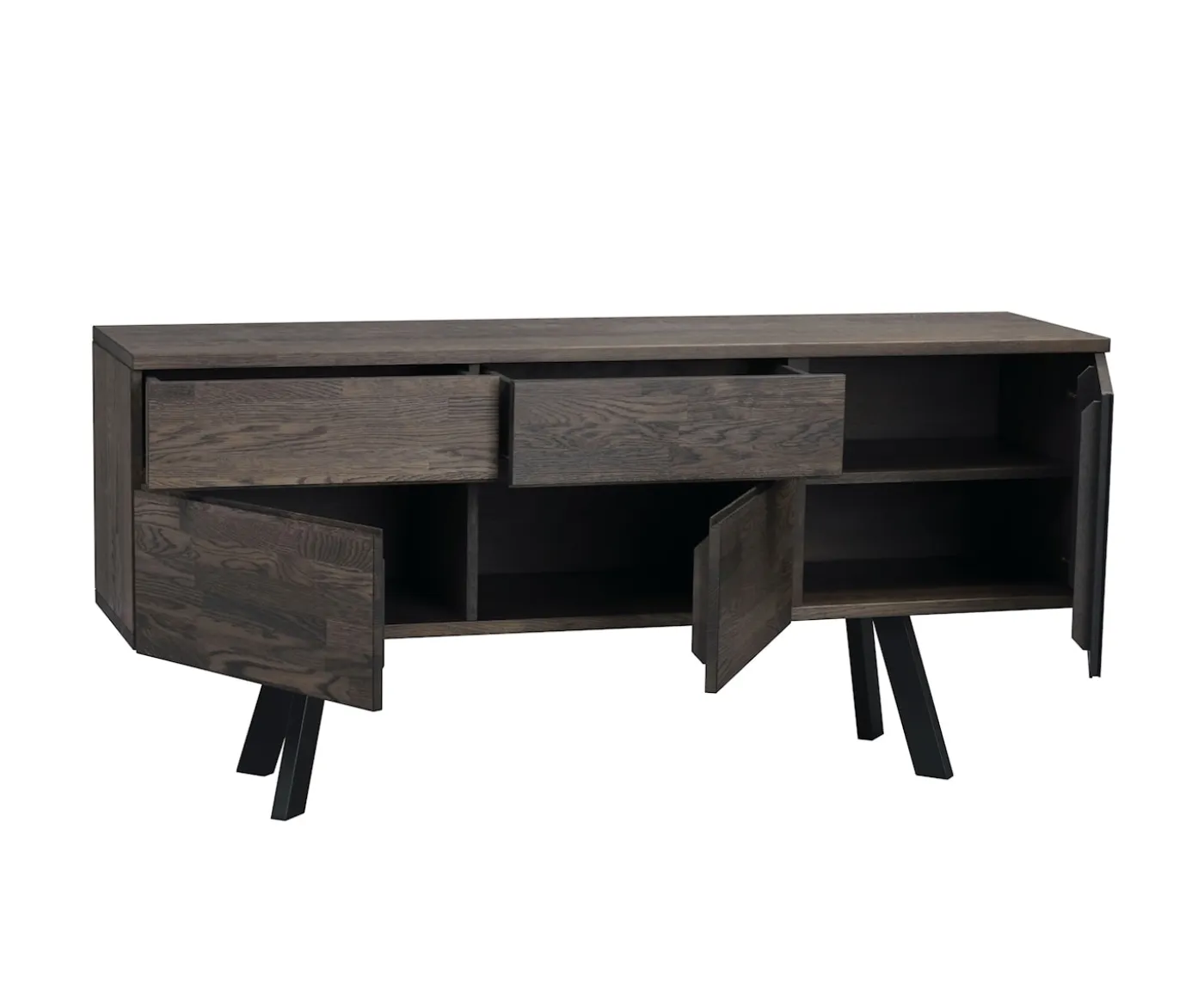 Rowico Home Fred Sideboard Mörkbrun