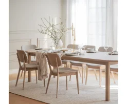 Rowico Home Gifford Matbord Vitpigmenterad Ø220