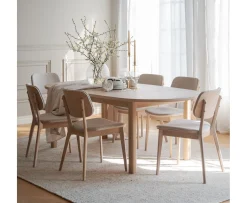 Rowico Home Gifford Matbord Vitpigmenterad Ø220
