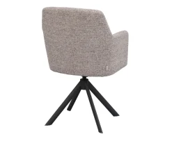 Rowico Home Gladstone Karmstol Mörkbeige/Svart