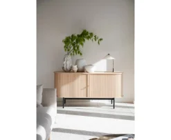 Rowico Home Haddington Sideboard Vitpigmenterad/Svart142cm