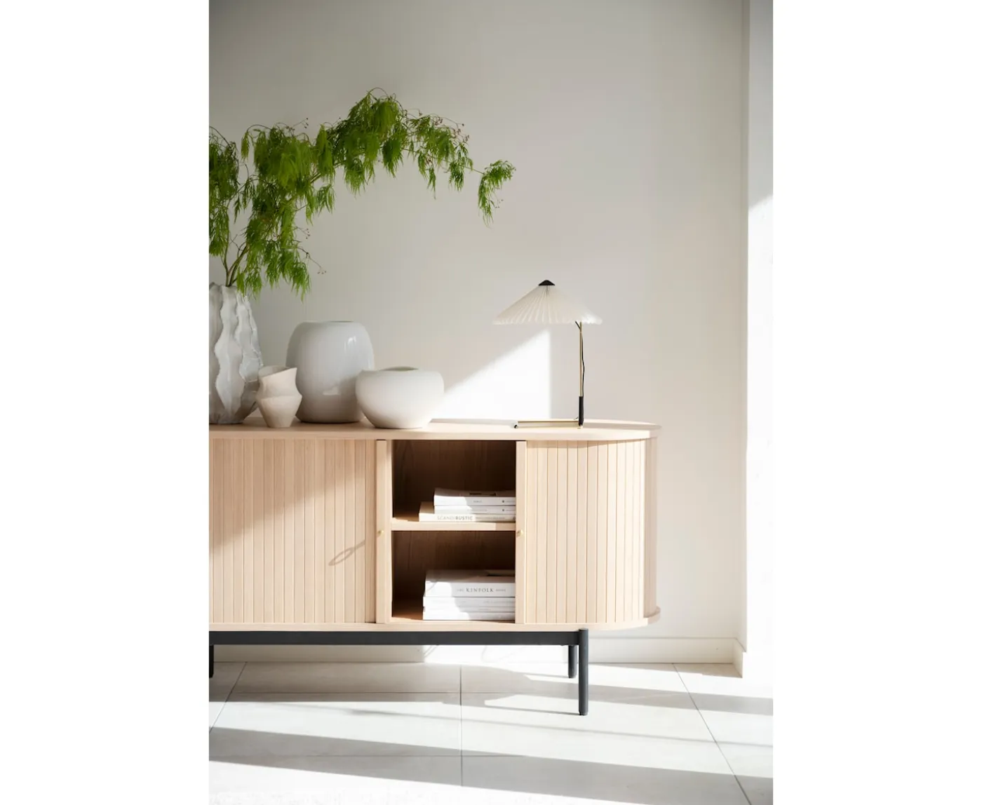 Rowico Home Haddington Sideboard Vitpigmenterad/Svart142cm