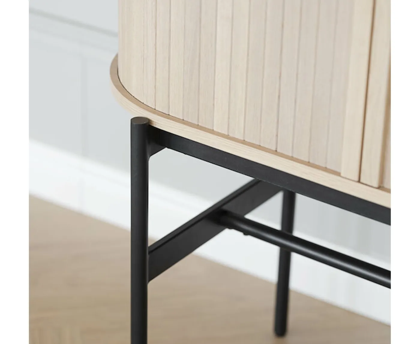 Rowico Home Haddington Skåp Vitpigmenterad/Svart102cm