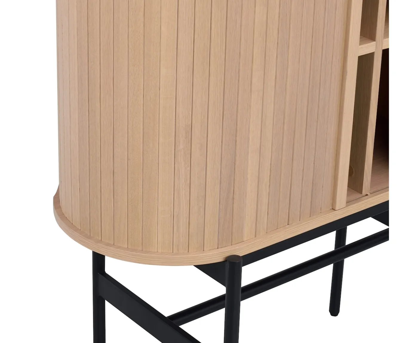 Rowico Home Haddington Skåp Vitpigmenterad/Svart102cm