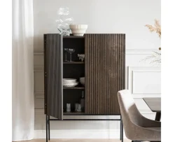 Rowico Home Halifax Skåp Brun/Svart 100cm