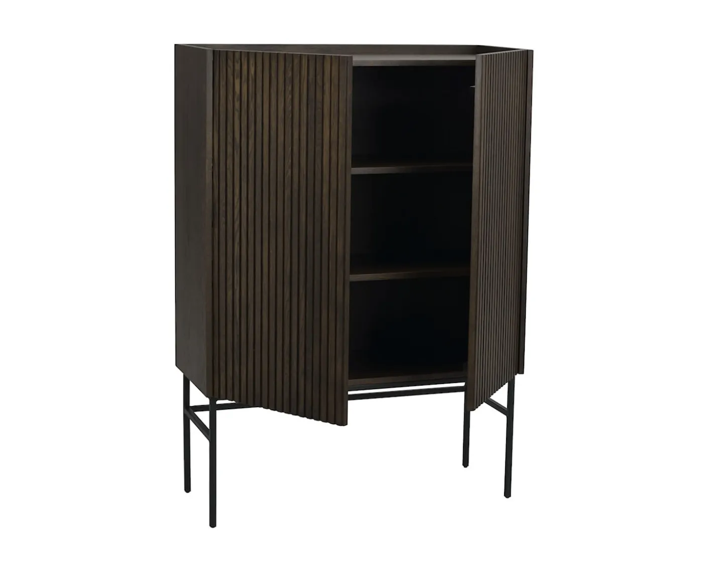 Rowico Home Halifax Skåp Brun/Svart 100cm