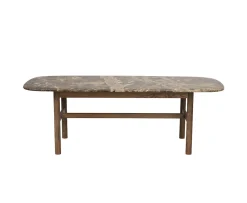 Rowico Home Hammond Soffbord Brun Ek/Brun Marmor 135x62