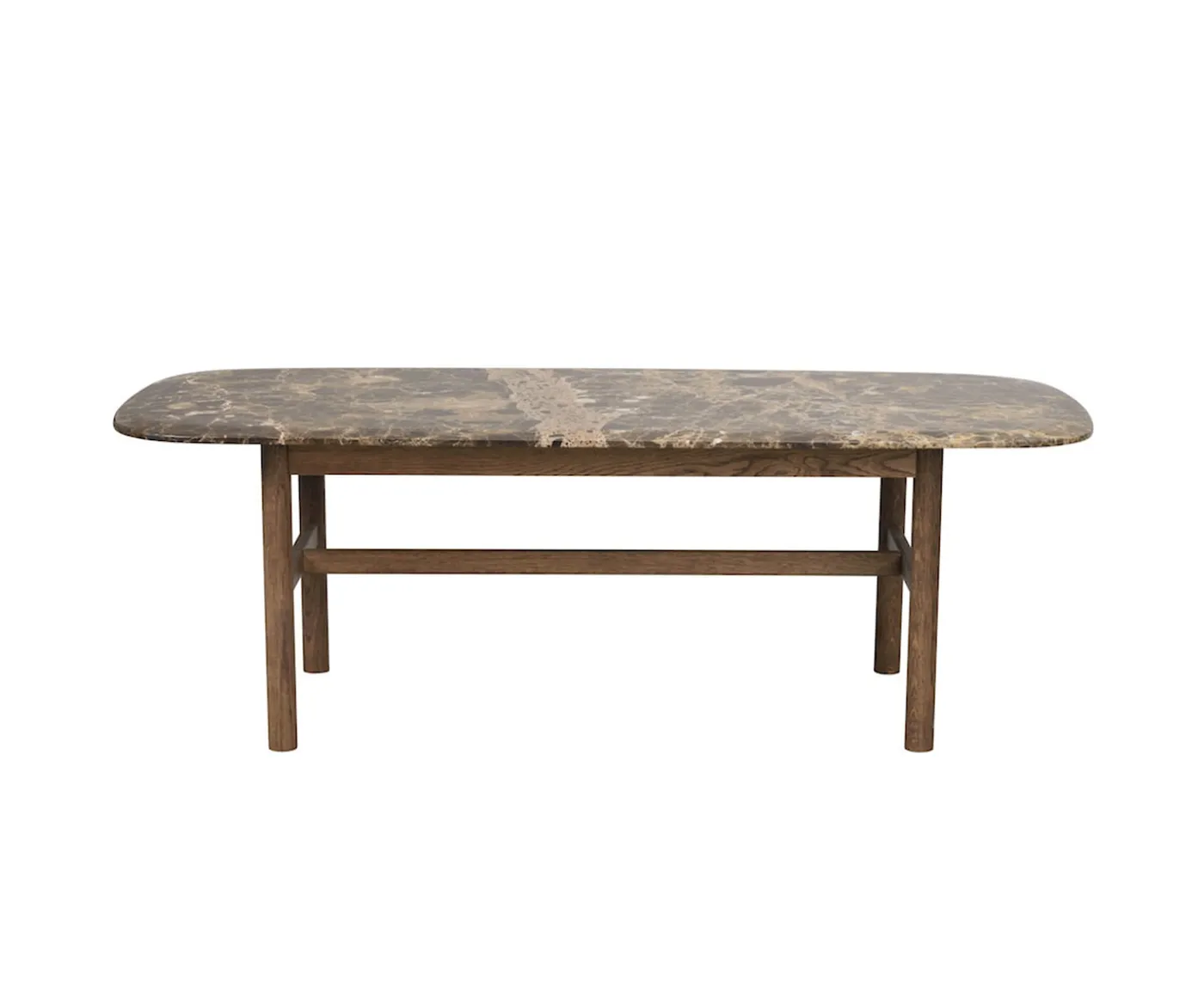 Rowico Home Hammond Soffbord Brun Ek/Brun Marmor 135x62