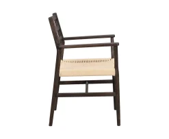 Rowico Home Harlan Karmstol Brun Ek