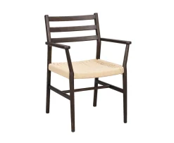 Rowico Home Harlan Karmstol Brun Ek