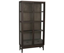 Rowico Home Hazelton Vitrinskåp Brun 203cm