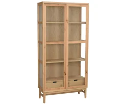Rowico Home Hazelton Vitrinskåp Ek 203cm