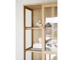 Rowico Home Hazelton Vitrinskåp Ek 203cm