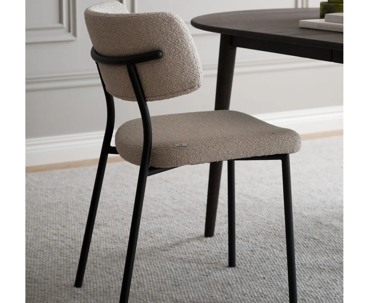 Rowico Home Herbster Matstol Beige/Svart