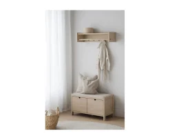 Rowico Home Hillmond Hatthylla Vitpigmenterad 80cm