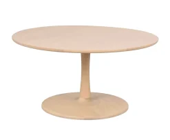 Rowico Home Hobart Soffbord Vitpigmenterad Ek Ø90