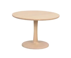 Rowico Home Hobart Soffbord Vitpigmenterad Ek Ø60