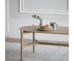 Rowico Home Holton Soffbord Ovalt Ek 130x65cm