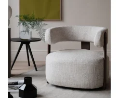 Rowico Home Jenison Loungestol Ljusbeige/Brun