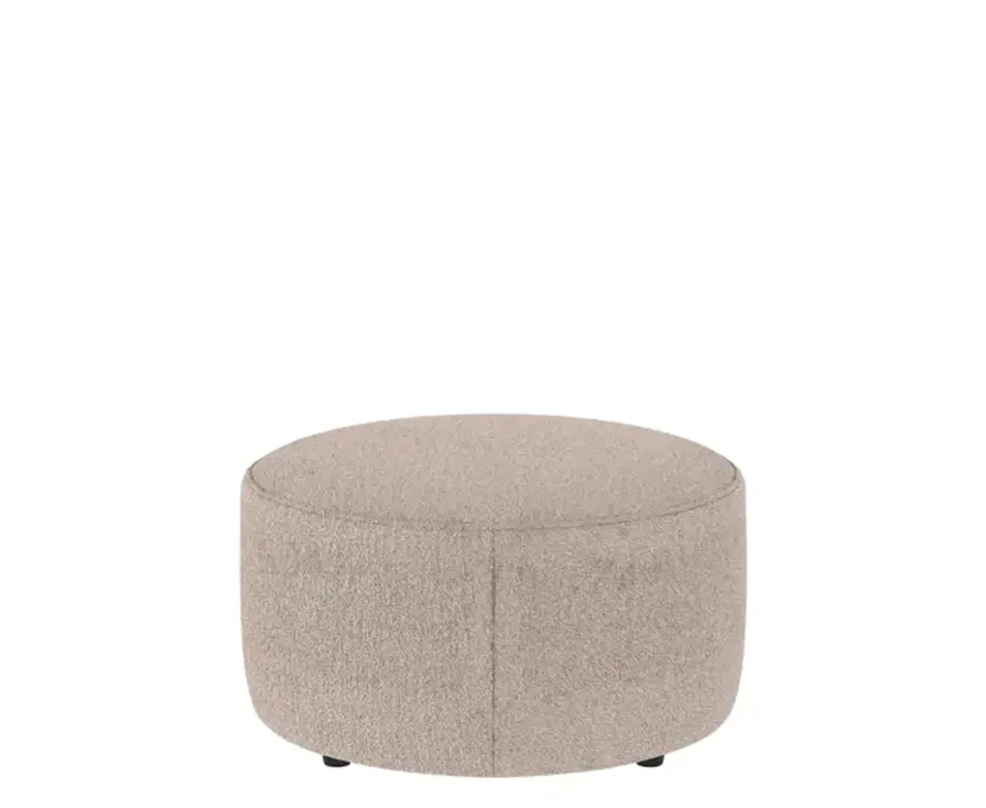 Rowico Home Joplin Sittpuff Ljusbeige Ø70
