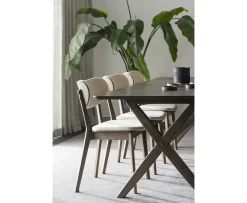 Rowico Home Kato Matstol Brun Ek/Beige