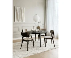 Rowico Home Kato Matstol Brun Ek/Beige
