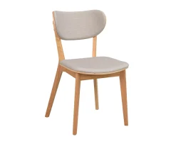 Rowico Home Kato Matstol Ek/Gråbeige