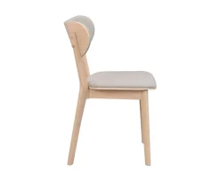 Rowico Home Kato Matstol Vitpigmenterad/Gråbeige