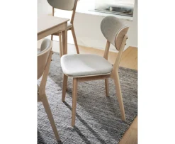 Rowico Home Kato Matstol Vitpigmenterad/Gråbeige