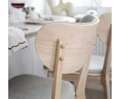 Rowico Home Kato Matstol Vitpigmenterad/Ljusgrå