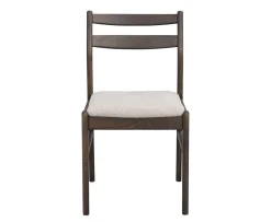 Rowico Home Kerwin Matstol Brun Ek/Ljusbeige