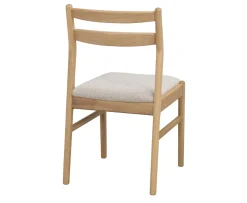 Rowico Home Kerwin Matstol Ek/Ljusbeige