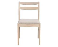Rowico Home Kerwin Matstol Vitpigmenterad Ek/Ljusbeige